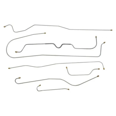 Brake Line Kit Complete Knee Action Front 1/4 Tubes 1940 Chevrolet Car SS 7pc - Image 1 of 4