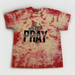 Camiseta Gildan Adulto Talla L Corbata Teñida Oración Estampado Gráfico Manga Corta Cuello Redondo - Imagen 1 de 7