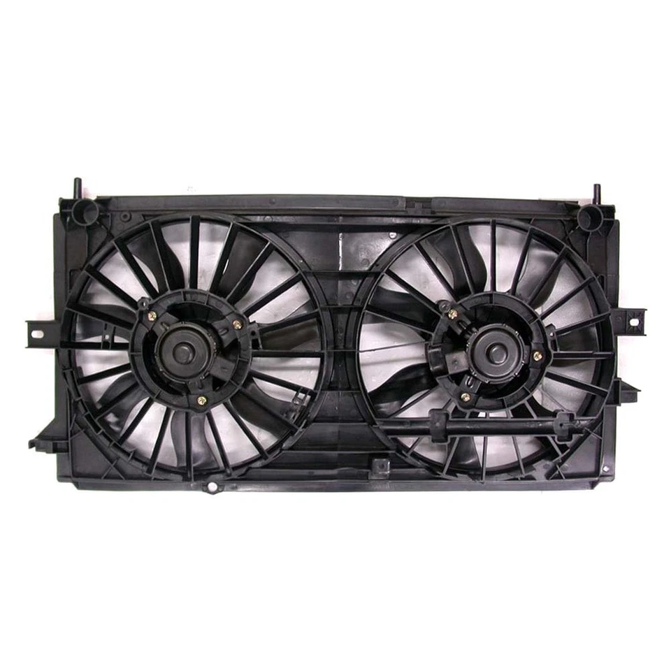 For Buick Park Avenue 1997-2005 TRQ Dual Radiator & Condenser Fan Assembly Foto 1 de 1