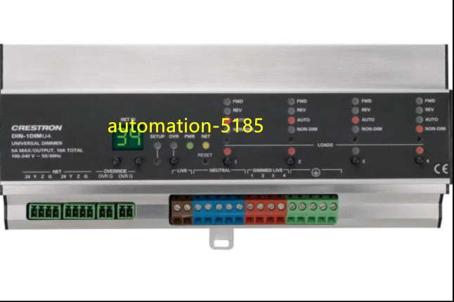 Crestron DIN-1DIMU4 dimming module centralized light control module new - Image 1 of 1