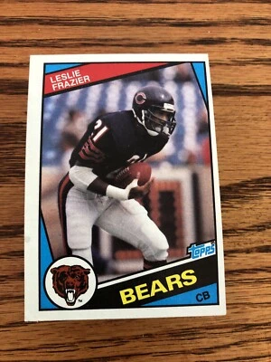1984 TOPPS LESLIE FRAZIER #223 CHICAGO BEARS FOOTBALL CARD (OC) - Image 1 of 2