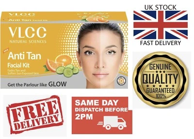 UK SELLER 60g VLCC ANTI- TAN Facial Kit - Image 1 of 4