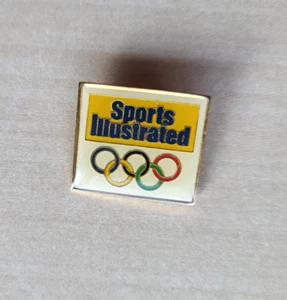 Sport Illustrierte Brosche Olympische Spiele Pin Anstecker Logo - Bild 1 von 2