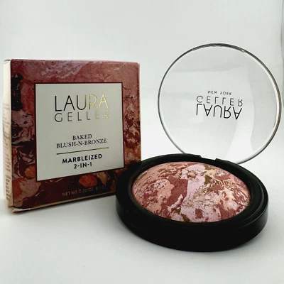 Rubor al horno Laura Geller-N-Bronce rosa bronce acabado natural 0041007B - 0,16 oz Foto 1 de 4