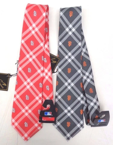 MLB Men's Rhodes Neck Tie By Eagle Wings Polyester Cover