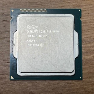 Intel Core i5-4670K @3.4GHz | 4 Cores 4 Threads | LGA1150 | SR14A #51 - Picture 1 of 2