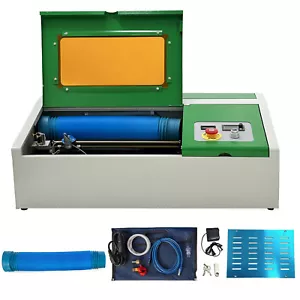 40W CO2 Laser Graviermaschine Engraver Graveur Cutter Gravierfräsmaschine - Bild 1 von 10