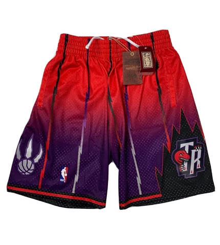 Mitchell & Ness Mens Sz XL NBA Hardwood Classics Toronto Raptors Shorts Cover