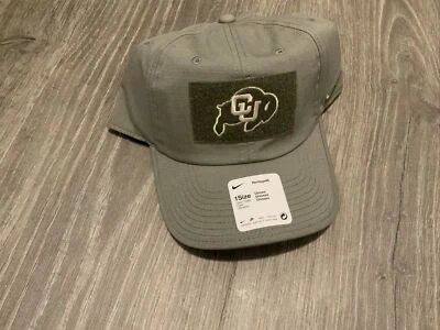 Chapéu unissex Nike Colorado Buffaloes Tactical Heritage86 tamanho 1 novo com etiquetas OSFM - Imagem 1 de 4