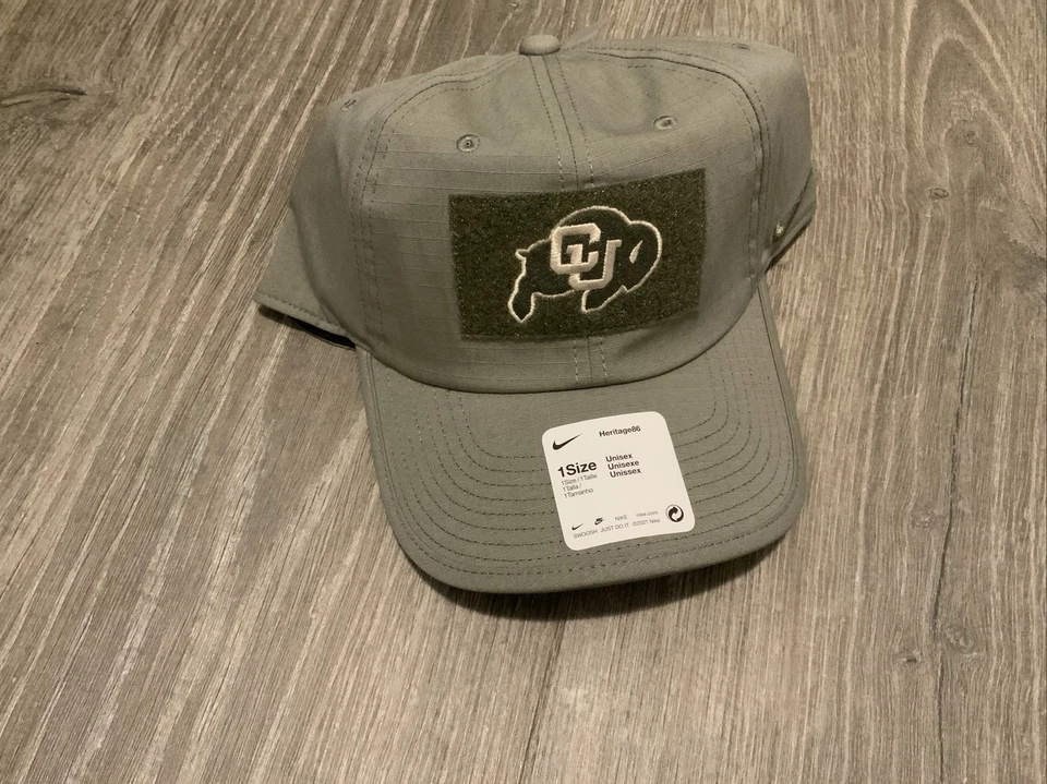 Nike Colorado Buffaloes Heritage86 Unisex Baseball Cap Dad Hat OSFM