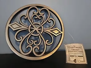 Sungmor Cast Iron Trivet Retro Round Kitchen & Dining Table Decorations - Picture 1 of 8