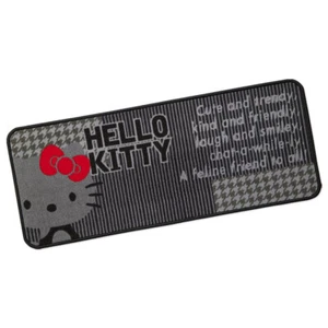 Hello Kitty car mat rear long glen check 100 ×3 ×40cm Car Accessory Sanrio Kitty - Picture 1 of 3