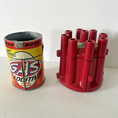 Vintage 1989 Galoob Micro Machines Gas Can & Distributor Cap Tune-Up Shop Set - Image 1 of 4