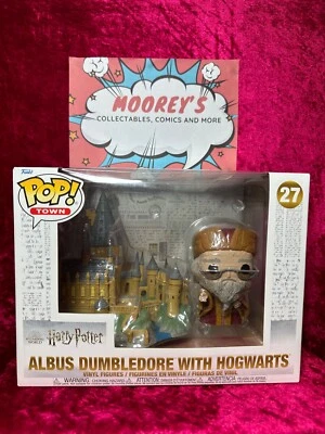 Harry Potter Hogwarts with Albus Dumbledore Pop! Vinyl Figure Town #27 - image 1 of 4