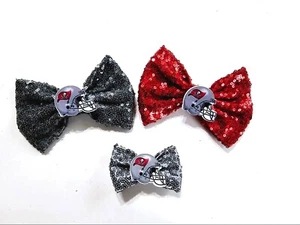 Handmade Hair Bows - Sports - NFL Football - Tampa Bay Buccaneers - Hair Bows - Picture 1 of 4
