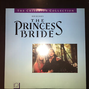 The Princess Bride Laserdisc Criterion Collection Rob Reiner Cary Elwes 