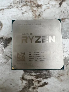 AMD RYZEN 5 2400G 3 6GHZ QUAD CORE 85W AM4 64-BIT PROCESSOR - Picture 1 of 1