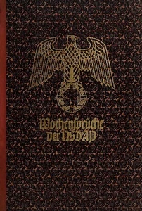 Wochensprüche des Reichspropagandakopfes der deutschen NSDAP 1942 WWII VERKAUF - Bild 1 von 5