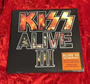 KISS Alive III 30th Anniversary Picture Disc! Sealed! - Picture 1 of 3