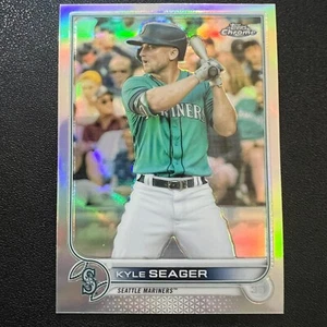2022 TOPPS CHROME REFRACTOR Kyle Seager Seattle Mariners #131 - Picture 1 of 2