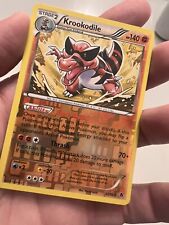 Krookodile 62/98 Shattered Holo Rare Emerging Powers Pokémon Mint