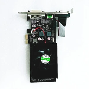 New GT210 PCIEX1 1GB 64bit DDR2 Support PCIEX4/X8/X16 Slot Video Graphics Card - Picture 1 of 6