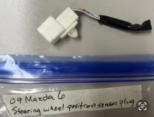 09-13 MAZDA 2.5L Driver Wheel Position Sensor Plug - Picture 1 of 1