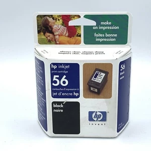 New HP 56 Black Ink Cartridge C6656AC Expired July 2005 - Picture 1 of 3