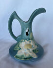 Vintage Roseville Mid Century Art Pottery Ceramic Ewer - Water Lily