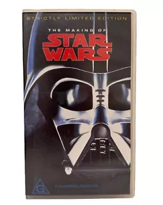 Rare! Star Wars VHS - The Making Of Limited Edition 20th Century Fox Video Tape - Picture 1 of 6