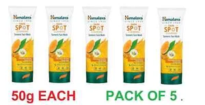 Himalaya Dark Spot Clearing Turmeric Face Wash Reduce dark spot 50gX 5 - Picture 1 of 9