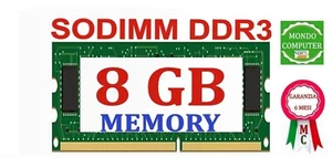 8GB DDR3 MEMORY SODIMM LAPTOP PC - Bild 1 von 1
