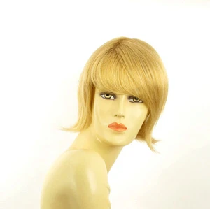 Perruque femme courte blond clair doré VALERIA LG26 - Picture 1 of 8