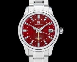 Grand Seiko SBGJ273 Elegance "Yuka Momiji" Otoño Rojo Hi-Beat 36000 GMT SS - Imagen 1 de 8