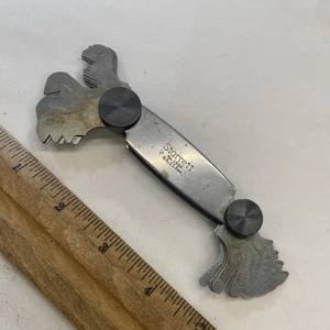 Vintage L. S. Starrett #159 M Metric Screw Pitch Thread Gauge USA, bn4334 - Picture 1 of 4