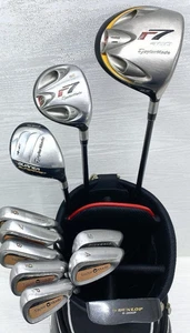Taylormade Club Set 1W 5W 4H 6-9i Pw Aw Sw PT 11pc RH Graphite Stiff Men Golf - Picture 1 of 9