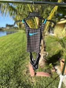Size Medium Nike T-Crossback Midkini Girls Swimsuit Set Summer NESSD752 - Picture 1 of 6
