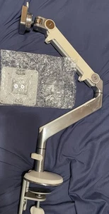 Humanscale M2 Monitor Arm, Clamp Mount, White Trim - Picture 1 of 6