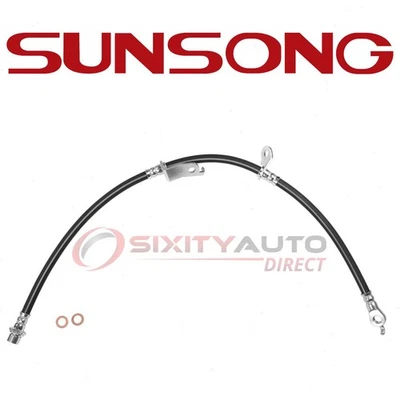Sunsong Front Left Brake Hydraulic Hose for 2016 Scion iM - Hoses Pipes  yh Foto 1 de 4