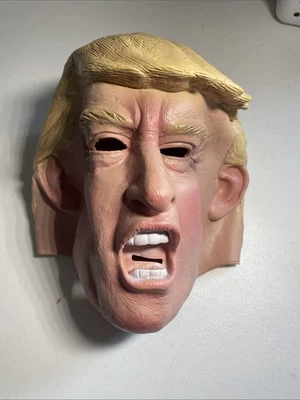 Adult One Size President Donald Trump Political Candidate Halloween Mask EUC - Image 1 of 4
