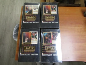 SEALED UNOPENED Lot Of 4 1990-91 Skybox Basketball Boxes - Picture 1 of 2
