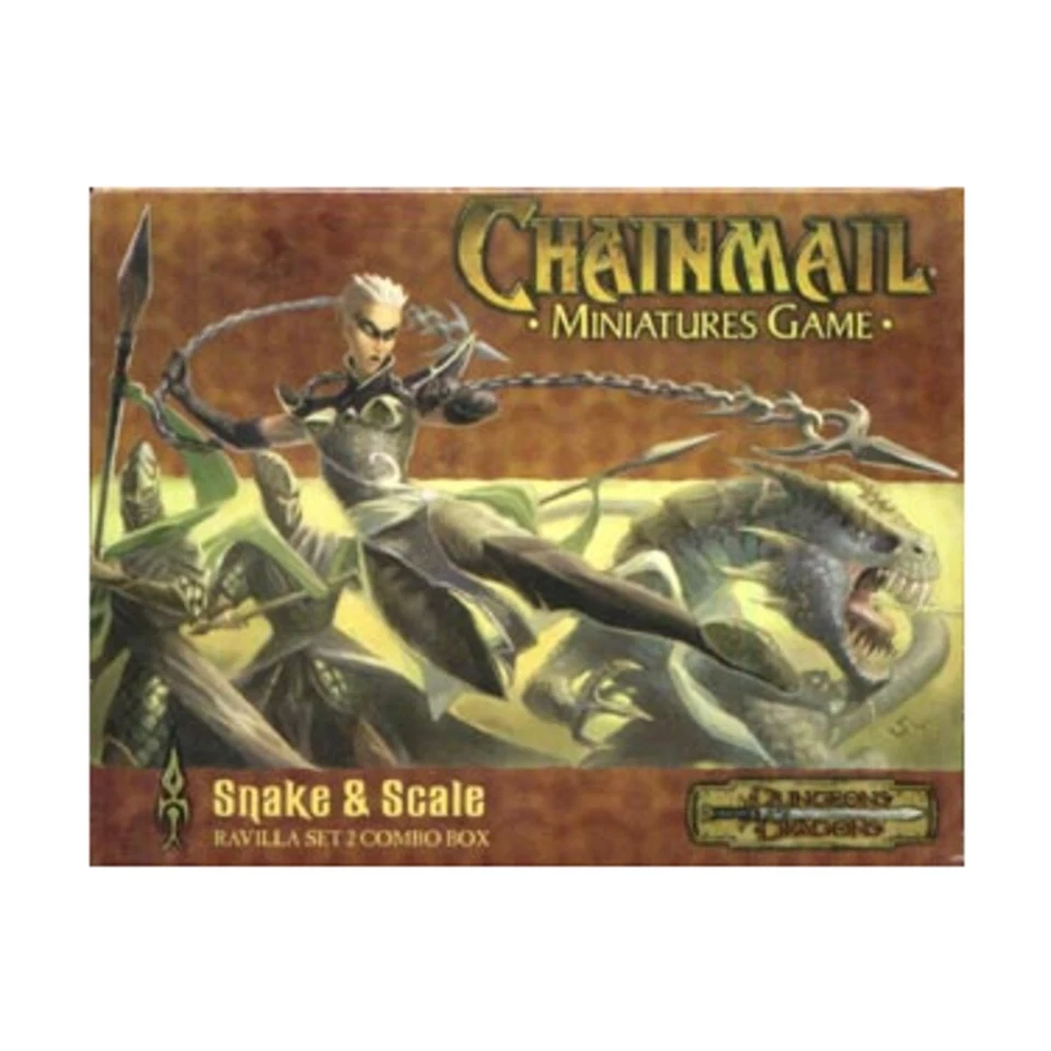 WOTC Chainmail Ravilla Snake & Scale - Ravilla Set #2 Combo Box VG+/NM - Image 1 of 1