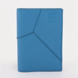 Estuche para tarjetas de cuero Loewe Puzzle azul - Imagen 1 de 8