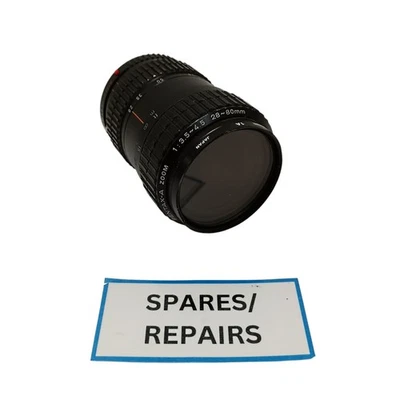 Pentax A 28-80mm f/3.5-4.5 Macro Manual Focus Zoom **Spares/Repairs** - Preloved - Image 1 of 4