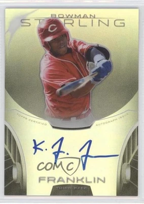 2013 Bowman Sterling Prospect Auto Refractor /150 Kevin Franklin #BSAP-KF Auto - Image 1 of 2