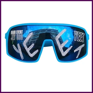 Gafas de sol azules YEET Jey Uso Yeet tonos deportivos EVENTO PRINCIPAL gafas azules - Imagen 1 de 31
