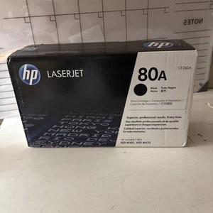 HP 80A Czarny oryginalny toner LaserJet, ~2560 stron, CF280A - Zdjęcie 1 z 6