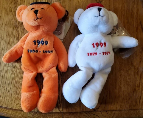 1999 Nolan Ryan Beanie Bear Babys Collection of  Mets Angels NEW /600 Cover