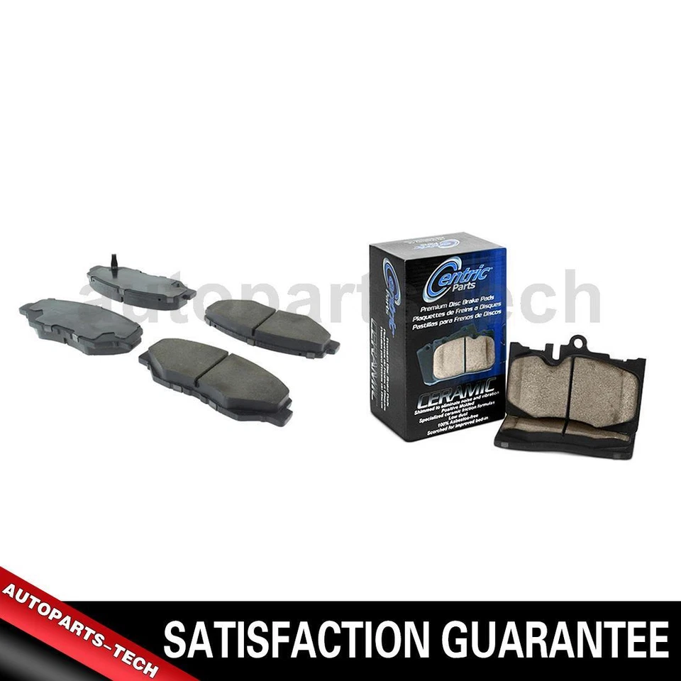 Juego de 2 pastillas de freno de disco delanteras traseras Centric Parts para Honda Pilot 2003~2008 Foto 1 de 4