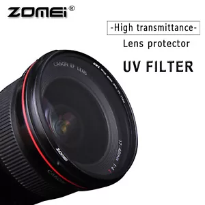 ZOMEI 37mm UV Filter Lens protector for Canon Nikon Sony DSLR Camera - Picture 1 of 8